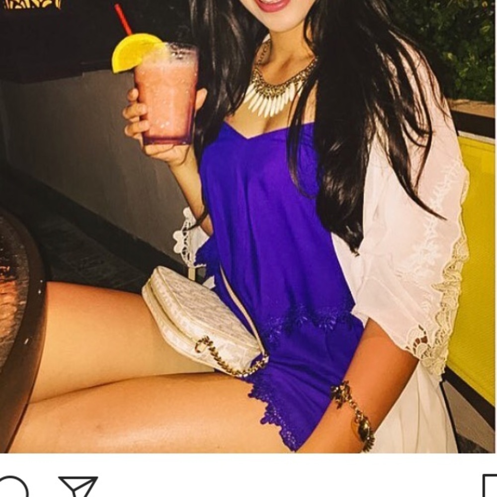 Blue romper